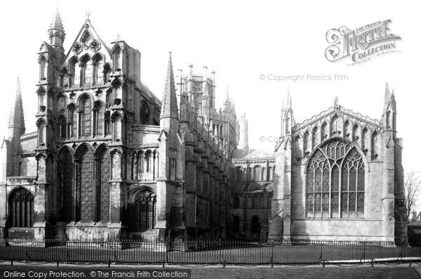 Photo of Ely, The Cathedral, East End 1891