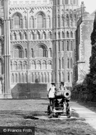 The Cathedral, Firing Russian Cannon 1898, Ely