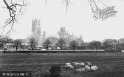 The Cathedral From The Meadows 1898, Ely