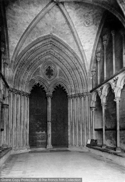 Photo of Ely, The Cathedral, Inner West Porch 1891