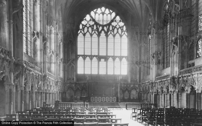 Photo of Ely, The Cathedral, Lady Chapel c.1955