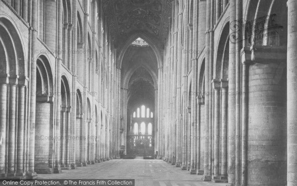 Photo of Ely, The Cathedral, Nave East 1898