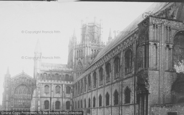 Photo of Ely, The Cathedral, North Side 1891