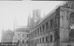The Cathedral, North Side 1891, Ely