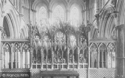 The Cathedral, Reredos 1891, Ely