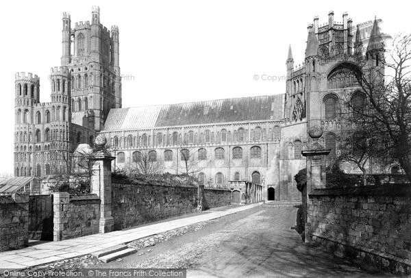 Photo of Ely, The Cathedral, South Side And Lantern 1891