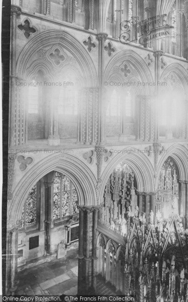Photo of Ely, The Cathedral, Triforium 1891