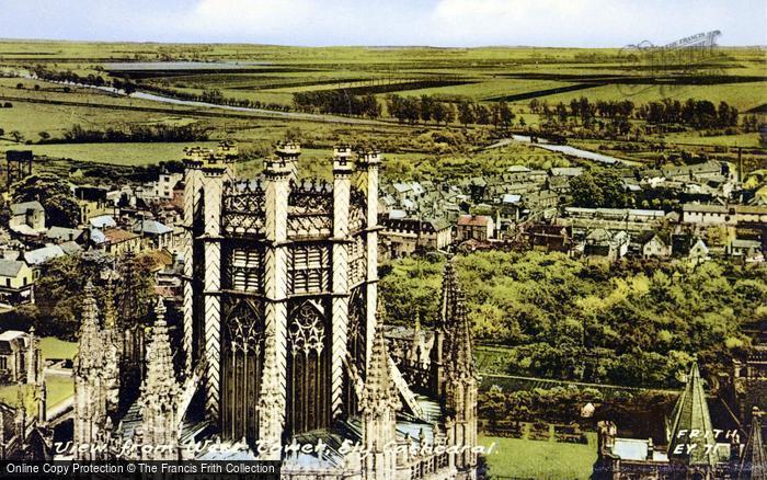 Photo of Ely, The View From The West Tower c.1955