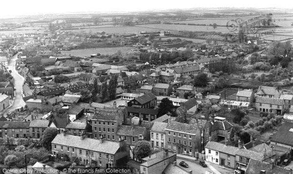 Photo of Ely, View From The West Tower c.1955