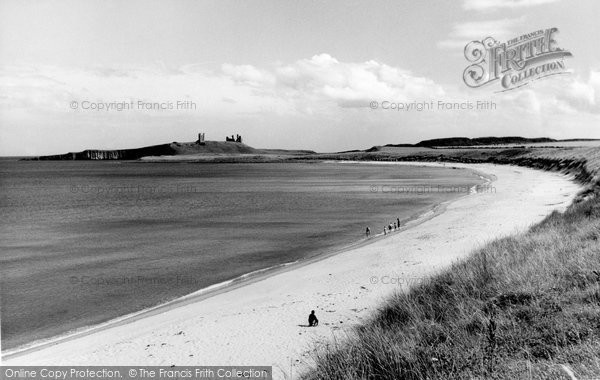 Photo of Embleton, The Beach And Castle c.1960