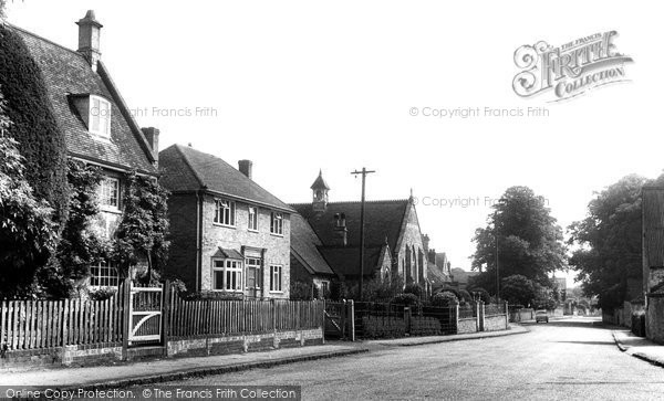 Photo of Empingham, Main Street And Methodist Church c.1960