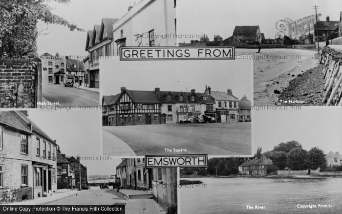 Photo of Emsworth, Composite c.1955