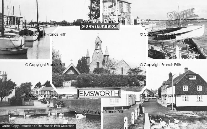 Photo of Emsworth, Composite c.1960