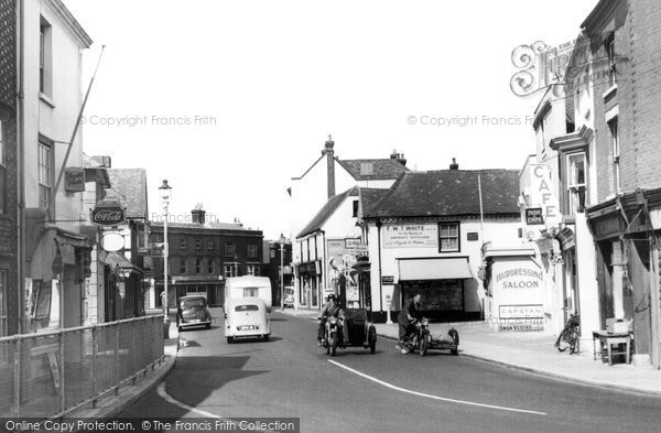 Photo of Emsworth, High Street c.1955