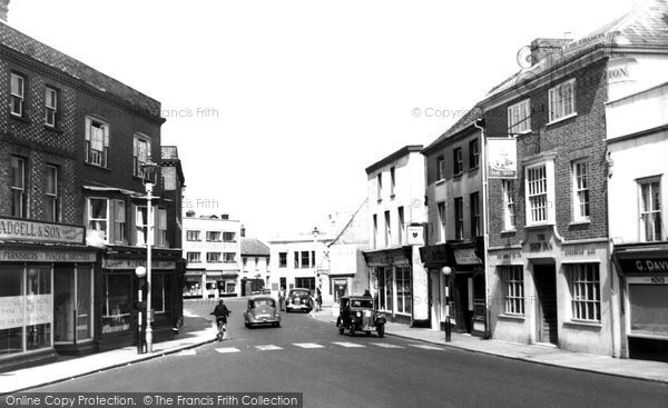 Photo of Emsworth, High Street c.1955