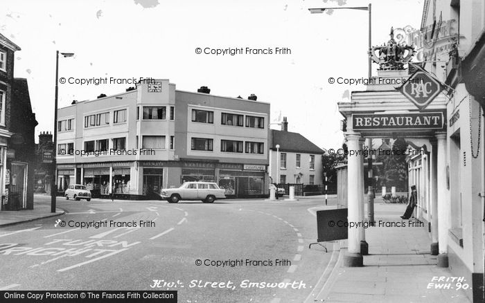 Photo of Emsworth, High Street c.1965