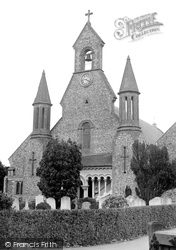 St James' Church c.1955, Emsworth