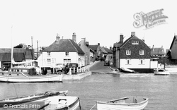 The Harbour And South Street c.1955, Emsworth