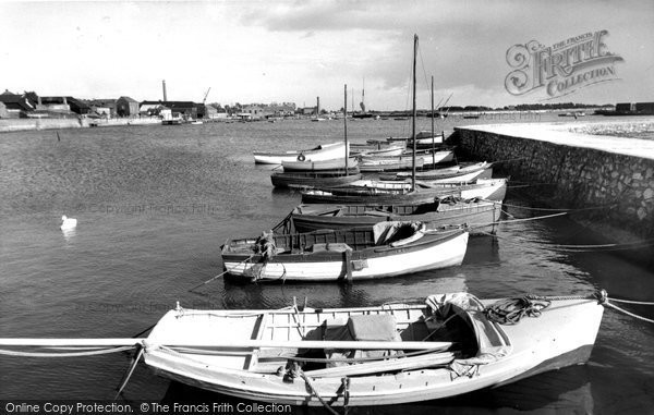 Photo of Emsworth, The Harbour c.1955