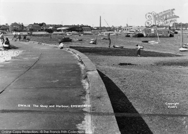 Photo of Emsworth, The Quay And Harbour c.1955