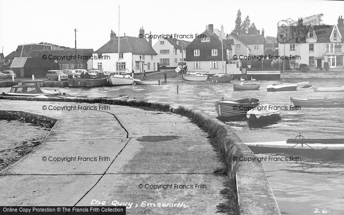 Photo of Emsworth, The Quay c.1960
