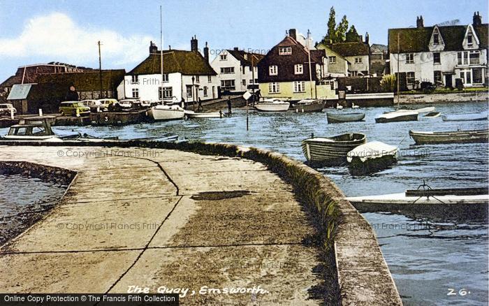 Photo of Emsworth, The Quay c.1960