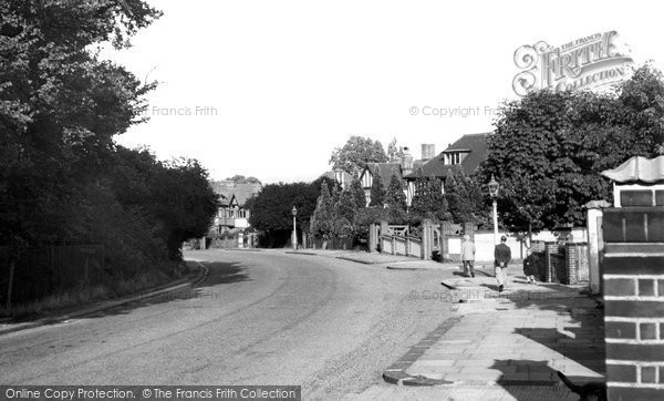 Photo of Enfield, Bushill Road c.1955