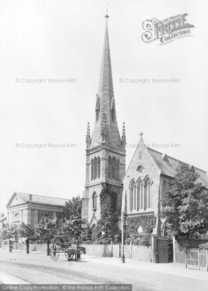 Photo of Enfield, Christ Church And Chase Side Chapel 1900