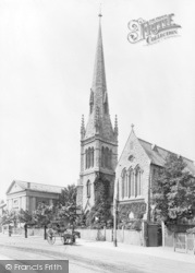 Christ Church And Chase Side Chapel 1900, Enfield