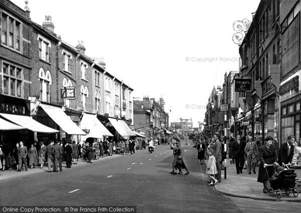 Photo of Enfield, Church Street c.1950