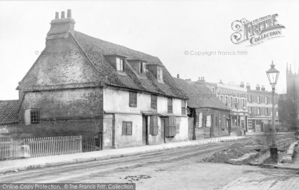 Photo of Enfield, Hertford Road, Near Green Street Junction c.1900