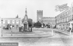 Market Place c.1870, Enfield