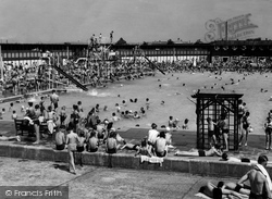 The Open Air Swimming Pool c.1955, Enfield