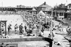 The Open Air Swimming Pool c.1955, Enfield