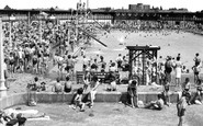 Enfield, the Open Air Swimming Pool c1955