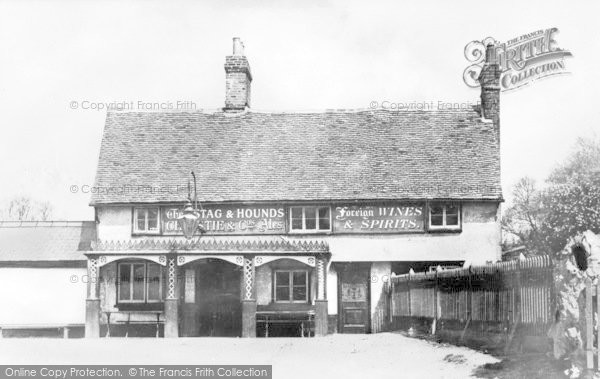 Photo of Enfield, The Stag And Hounds, Bury Street c.1910