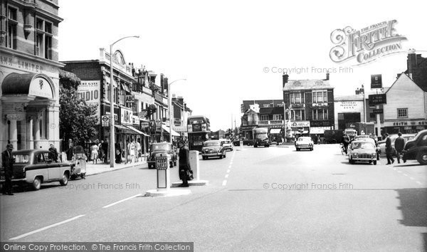 Photo of Enfield, The Town c.1960