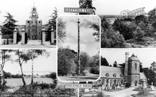 Photo of Englefield Green, Composite c.1960