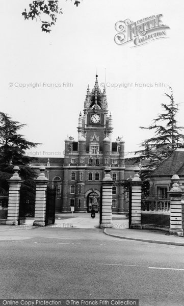Photo of Englefield Green, Royal Holloway College c.1955