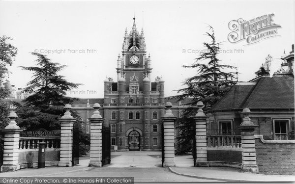 Photo of Englefield Green, Royal Holloway College c.1955