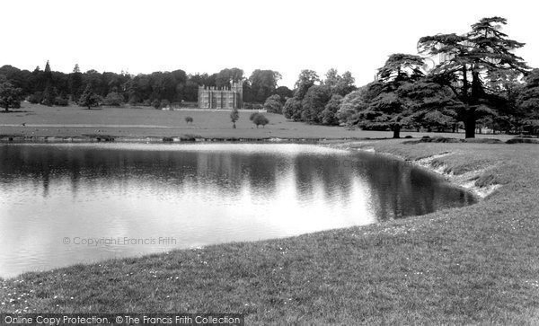 Photo of Englefield, House And The Lake c.1955
