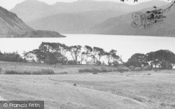 Ennerdale, From Above The Anglers Inn c.1955, Ennerdale Water