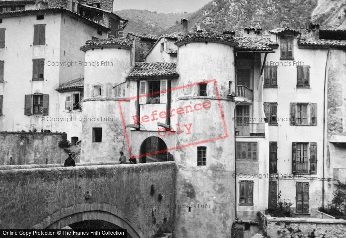 Photo of Entrevaux, 1939
