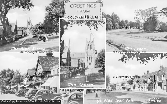 Photo of Epping, Composite c.1955