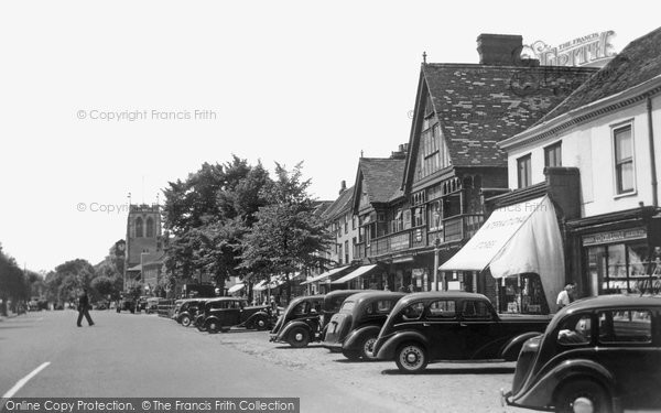 Photo of Epping, High Street c1955
