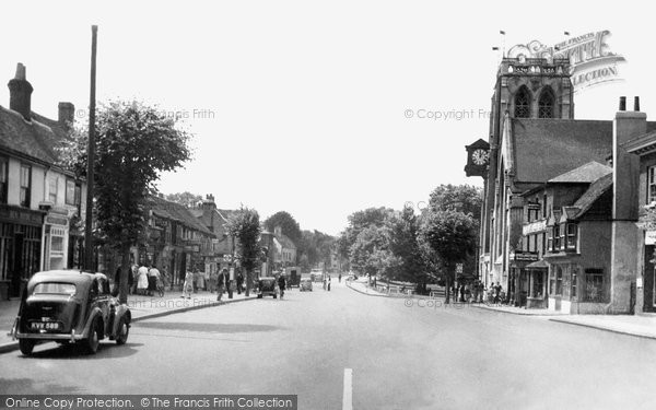 Photo of Epping, High Street c.1955