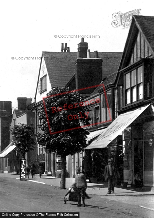 Photo of Epping, High Street Shops 1921