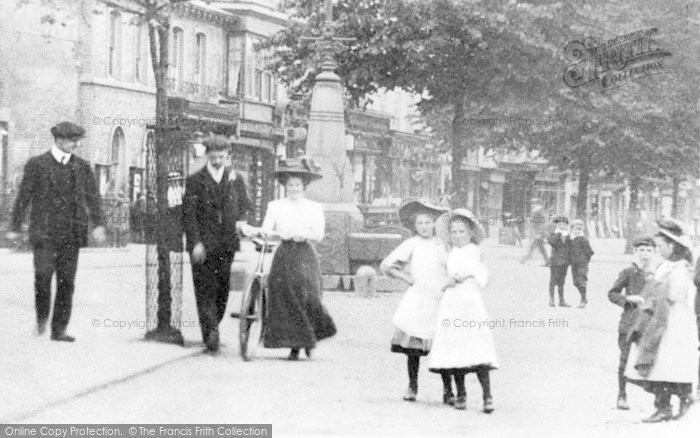 Photo of Epping, High Street, The Drinking Fountain c.1900