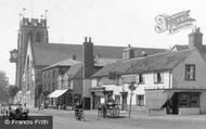 High Street, The Duke Of York And Church 1921, Epping