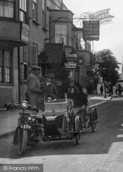 Motorbike And Sidecar 1921, Epping